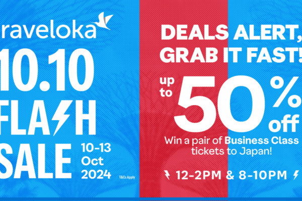 Traveloka’s 10.10 Travel Fest is on