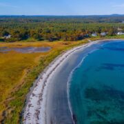 Beach at Gerrish Island in Kittery, Maine